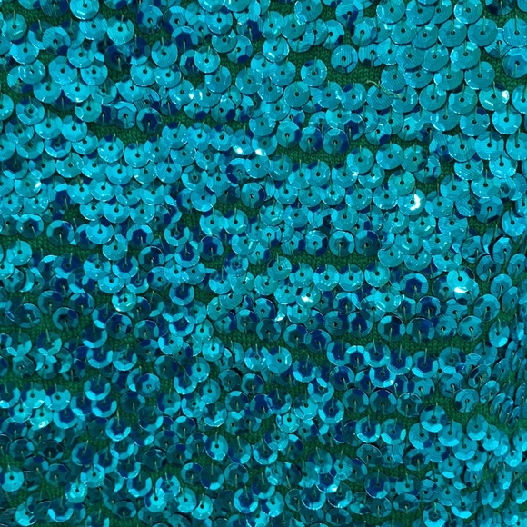 Sequin Party Vintage zipper down tank top ! - Picture 4 of 10